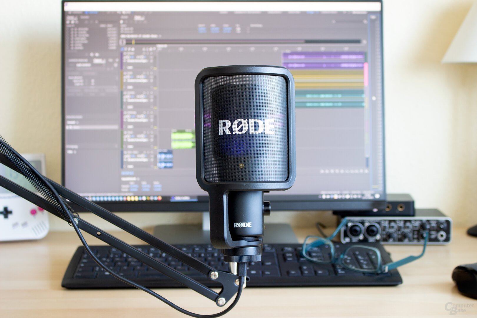 Das NT-USB+ besitzt auch einen Popfilter, aber keine Entkopplung