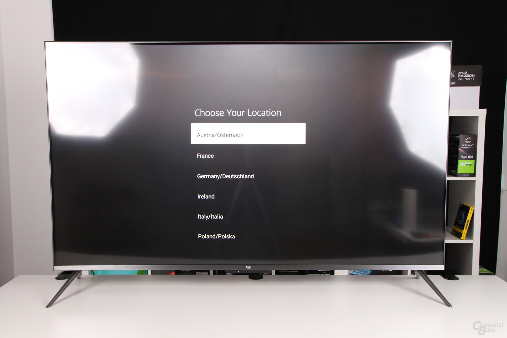 Einrichtung des Amazon Fire TV Omni QLED 65