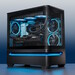 Asus Prime AP202: Beleuchteter L-Schlitz schafft Luft ins Gehäuse