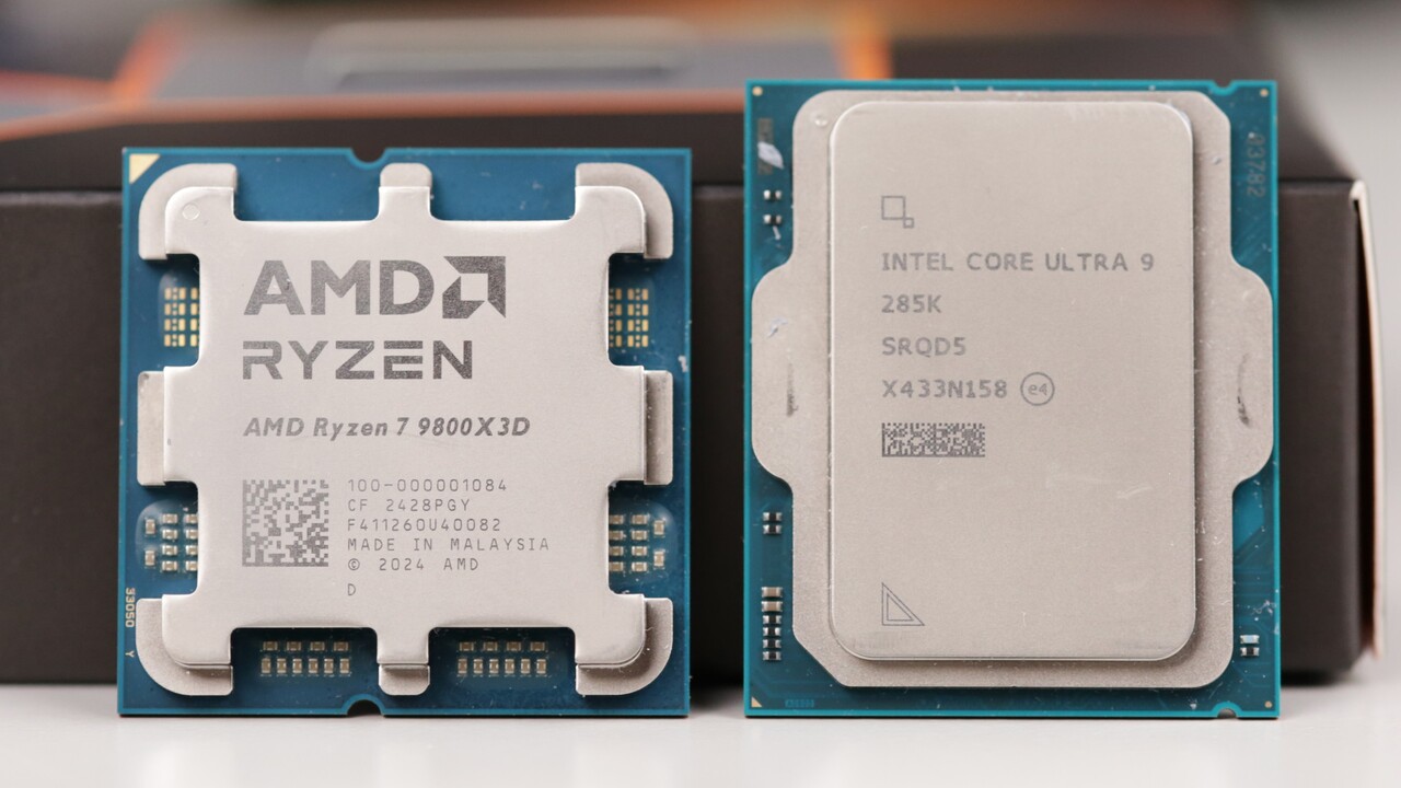 Prozessor-Rangliste 2025: CPU-Vergleich mit AMD Ryzen 9000, 7000 & Intel Core (Ultra)