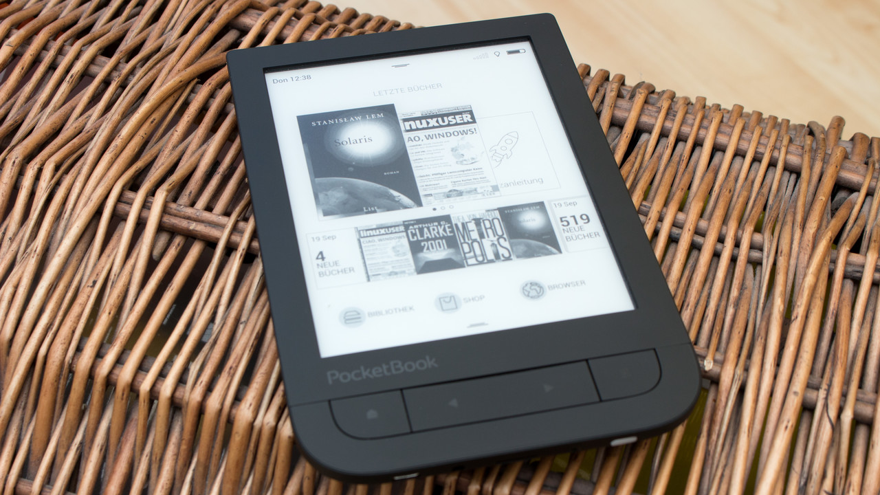 PocketBook Touch HD 1 & HD 2: Großes Firmware-Update bringt leichtere Bedienung