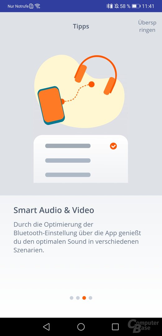 My-JBL-Headphones-App mit JBL Tour One